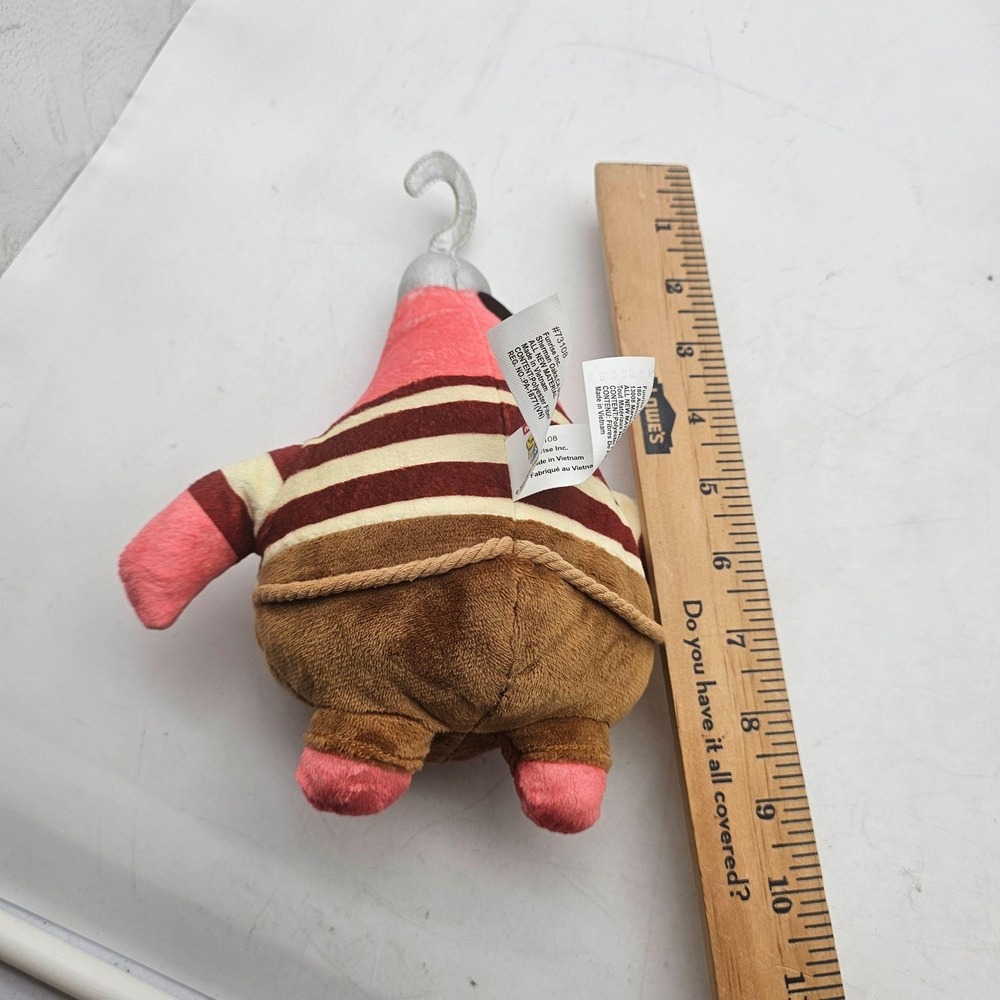 Funrise SpongeBob SquarePants Patrick Pirate Plush Stuffed Toy Small Pink Hook - Picture 5 of 5
